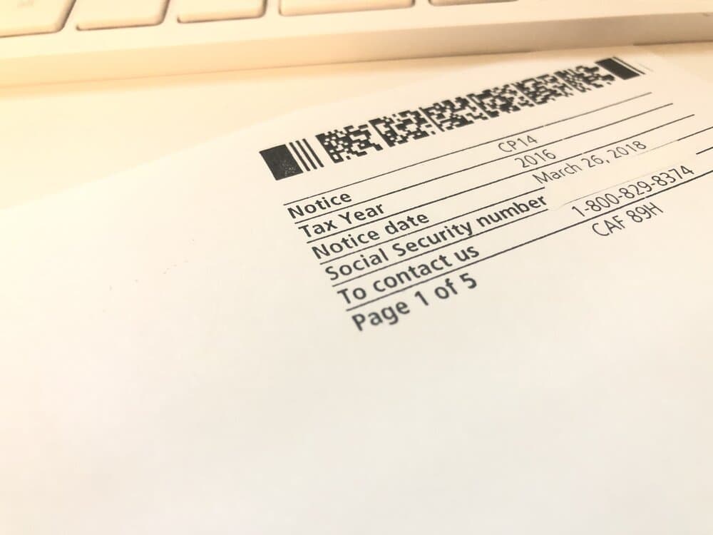 IRS CP14 Notice – Everything About It