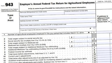 943 Form 2021
