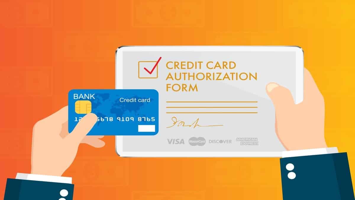 Credit Card Authorization Form Credit Card Authorization Form