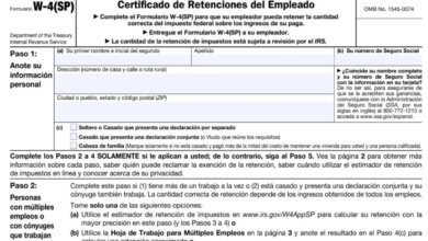 Form W4 Spanish 2 Form W4 Spanish