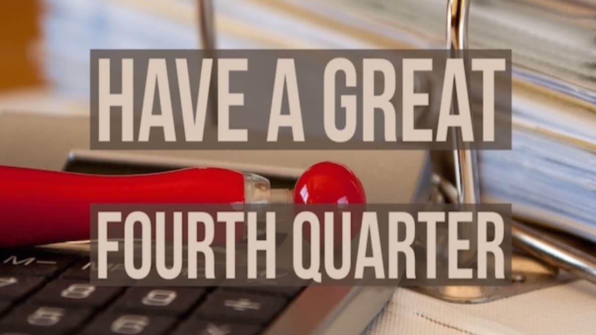 When are Q4 estimated taxes due?