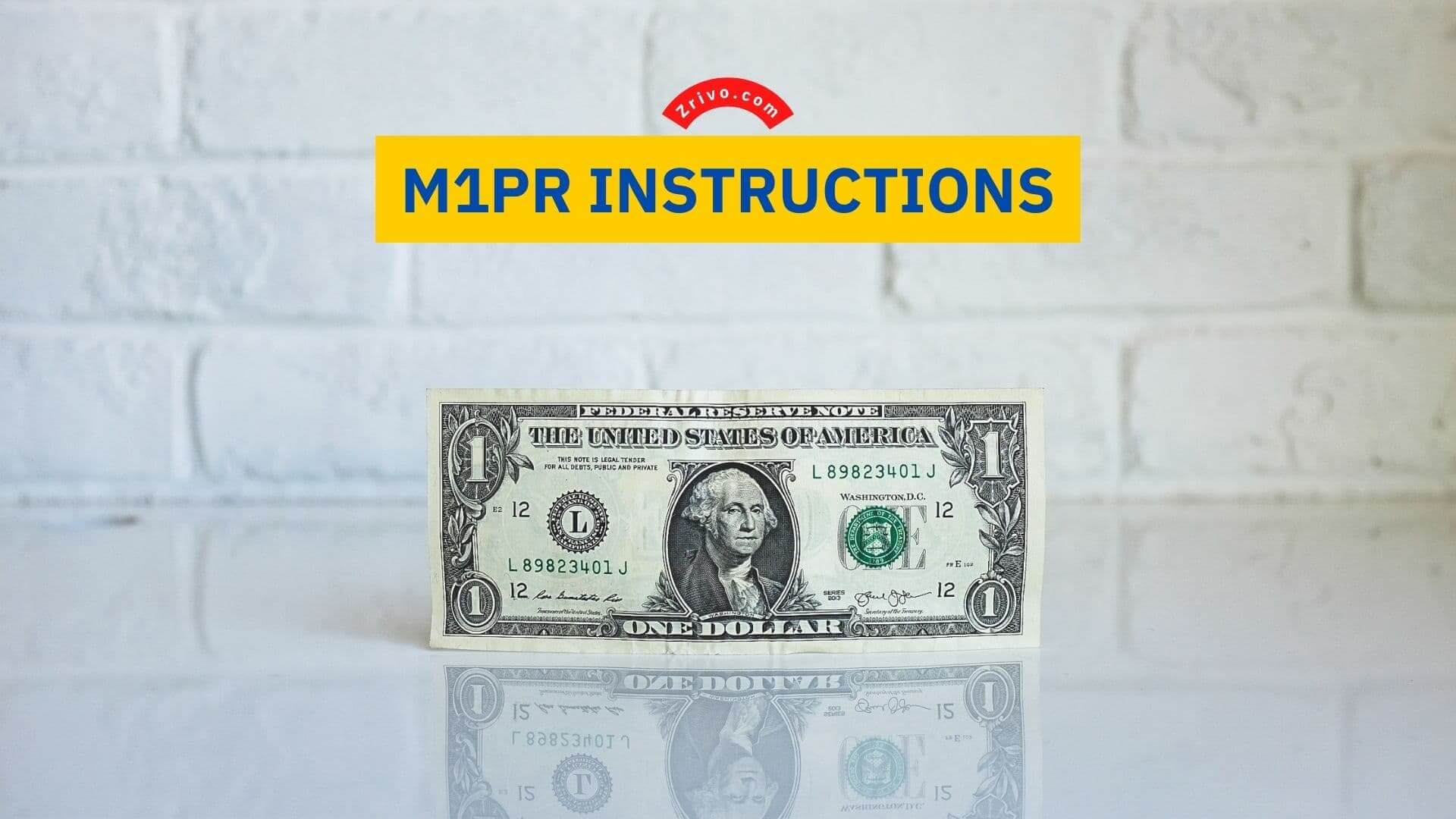 M1PR Instructions M1PR Instructions