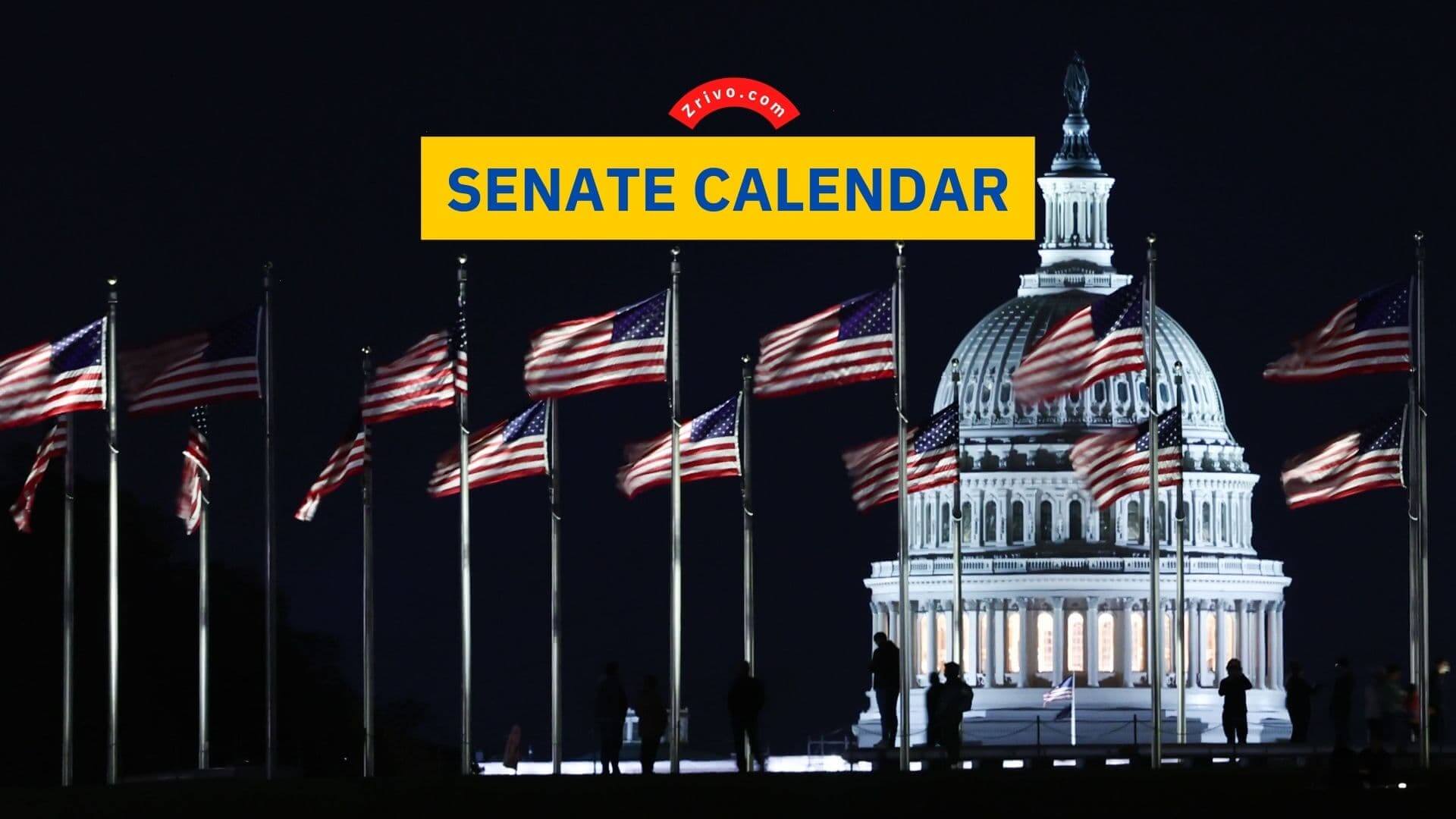 Senate Calendar Senate Calendar