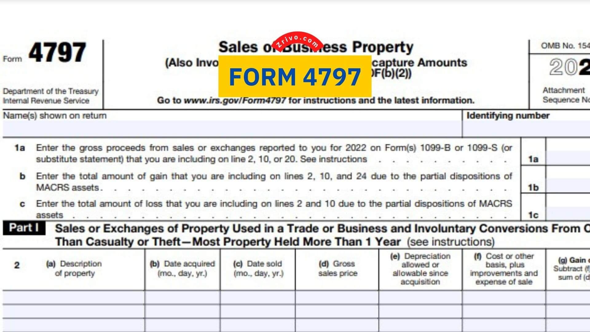 Form 4797 Form 4797