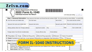 Form IL-1040 Instructions 5 Form IL-1040 Instructions