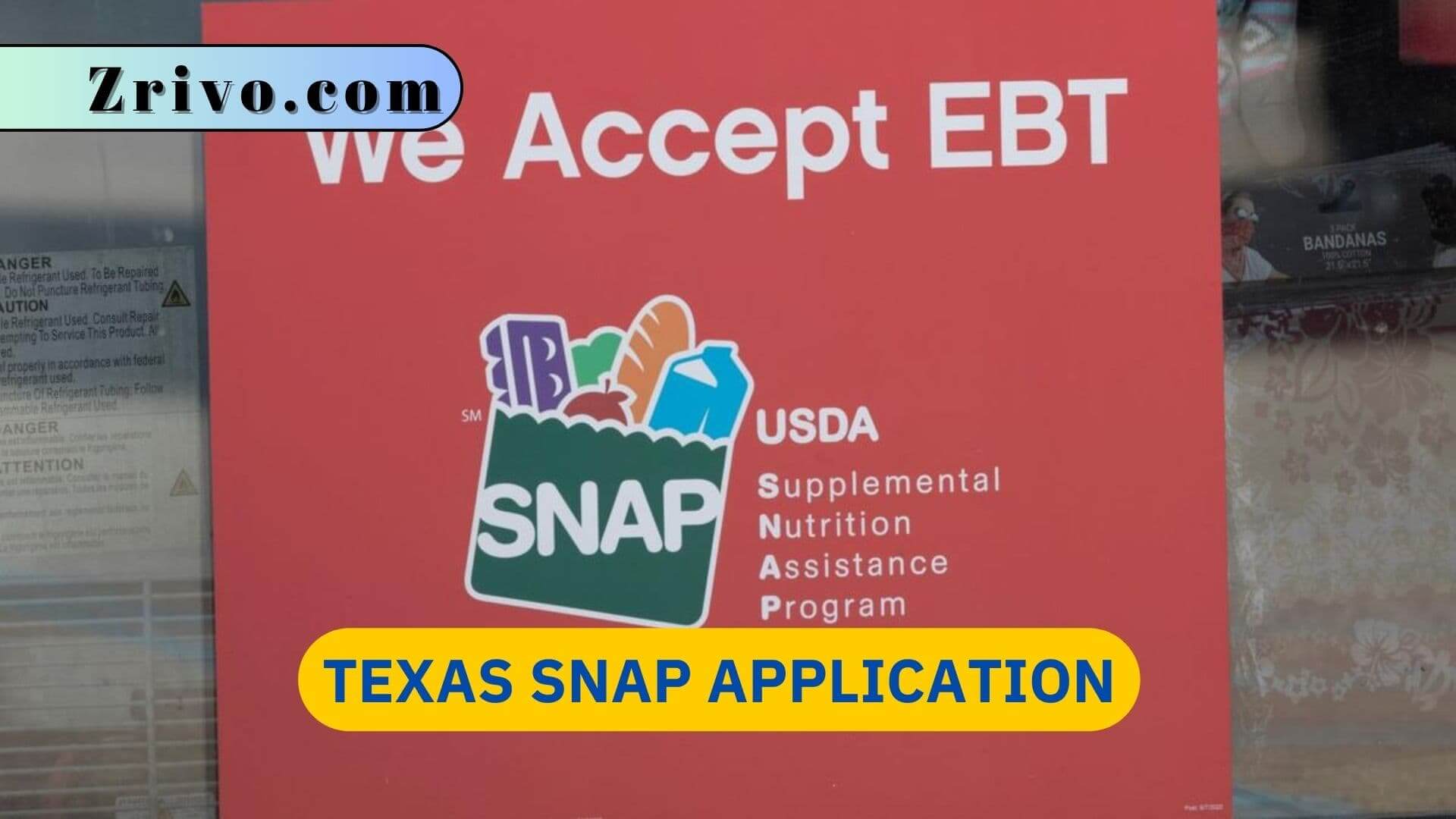 Texas SNAP Application Texas SNAP Application