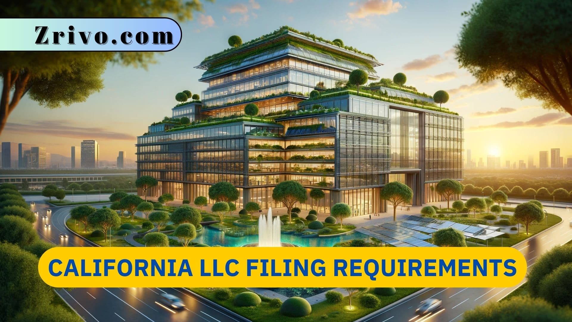 California LLC Filing Requirements California LLC Filing Requirements