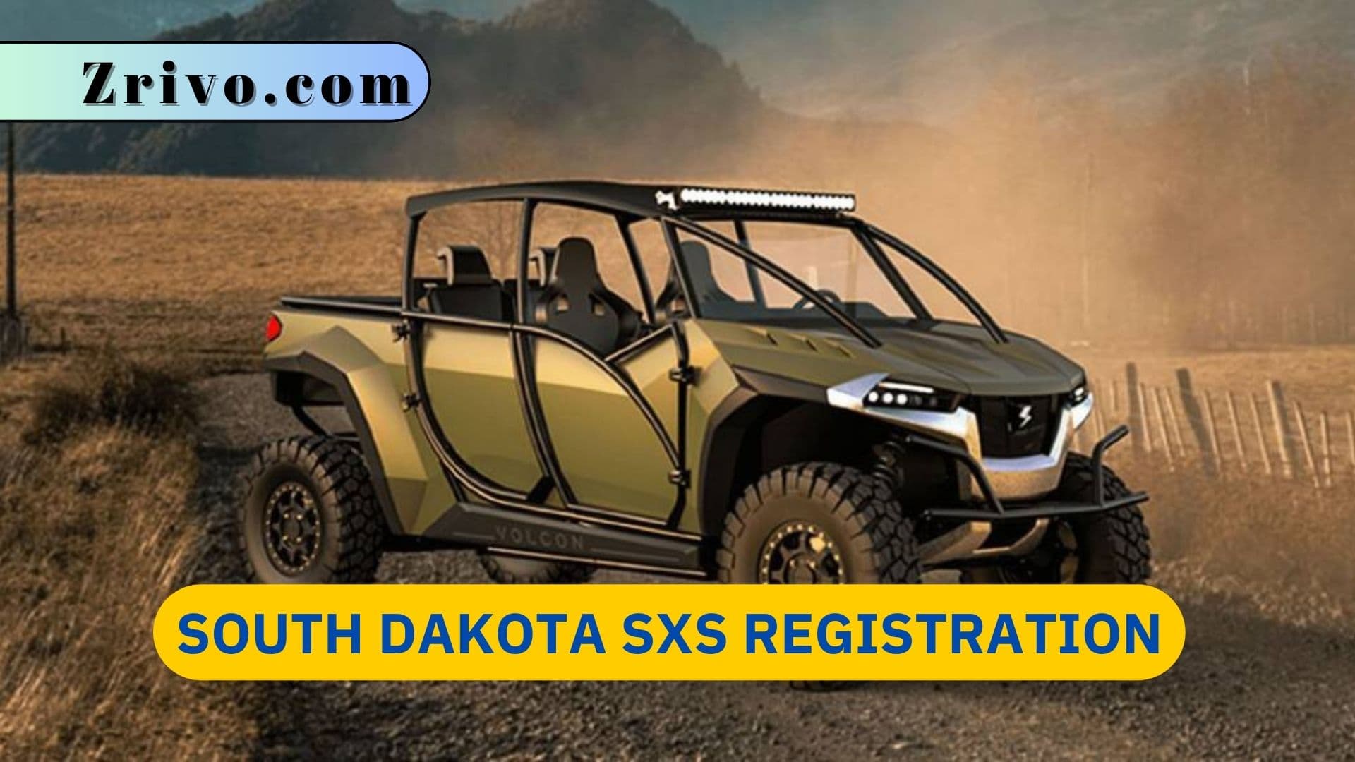 South Dakota SxS Registration South Dakota SxS Registration