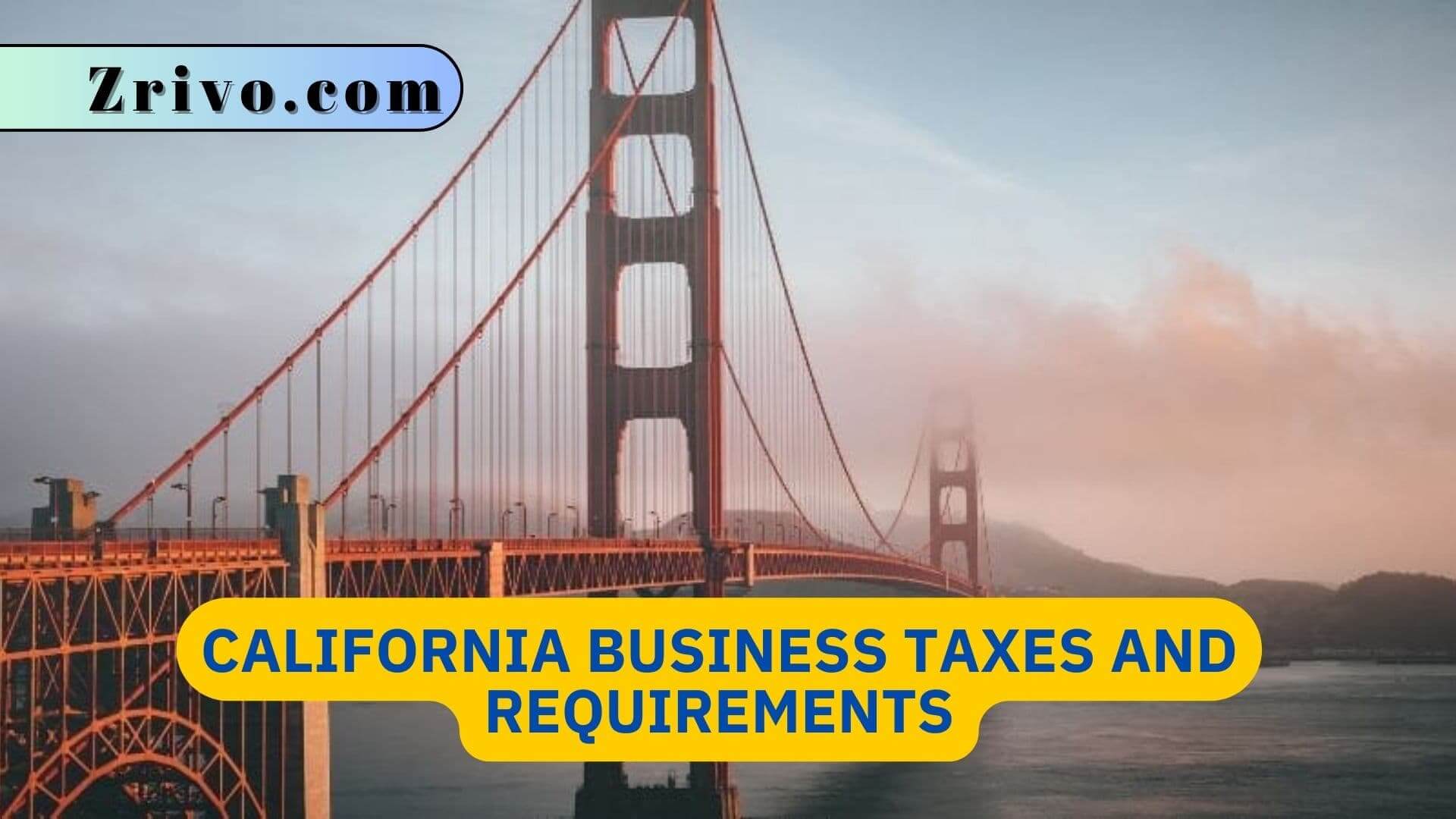 California Business Taxes and Requirements California Business Taxes and Requirements