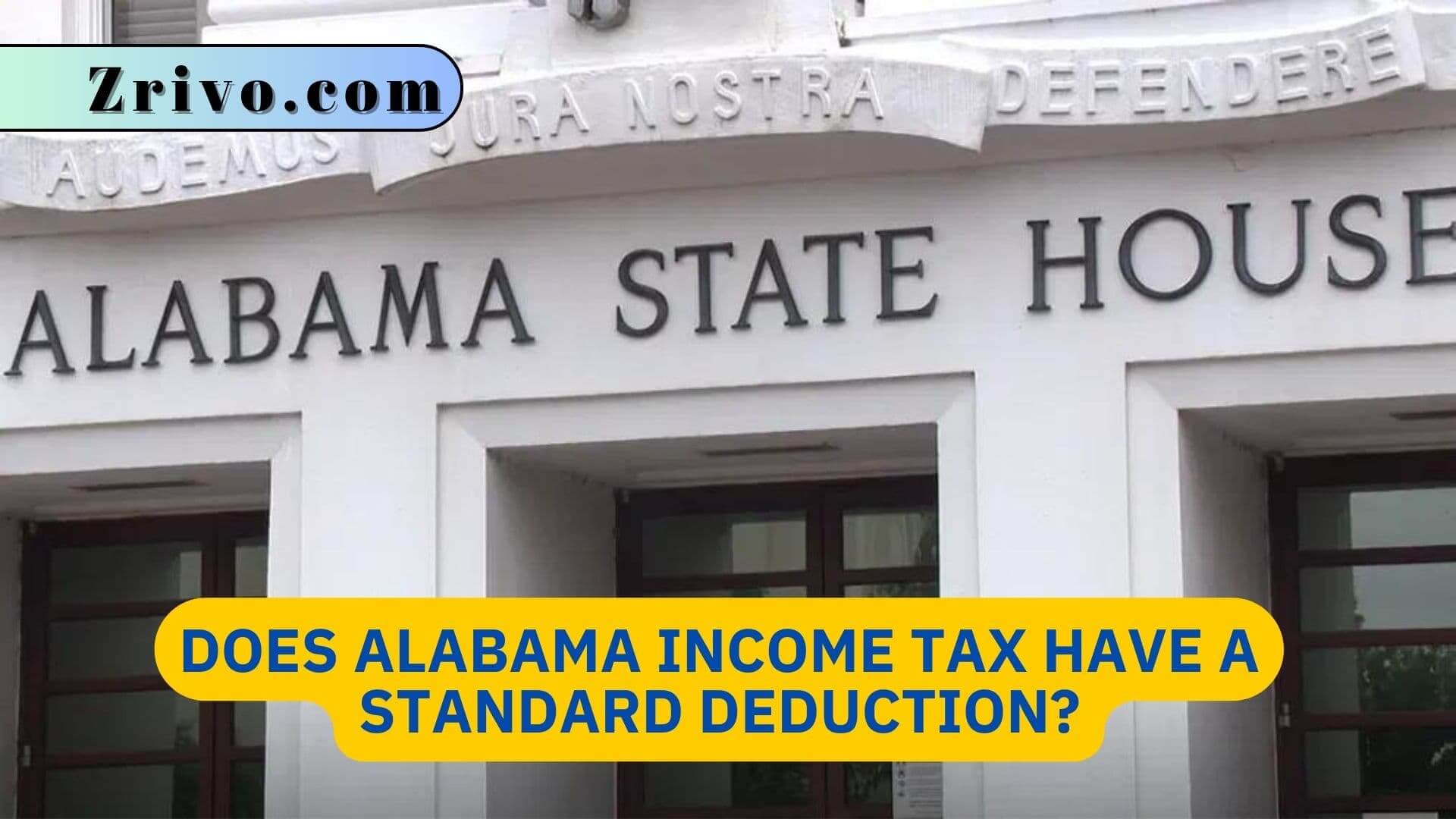 Does Alabama Income Tax Have a Standard Deduction? Does Alabama Income Tax Have a Standard Deduction