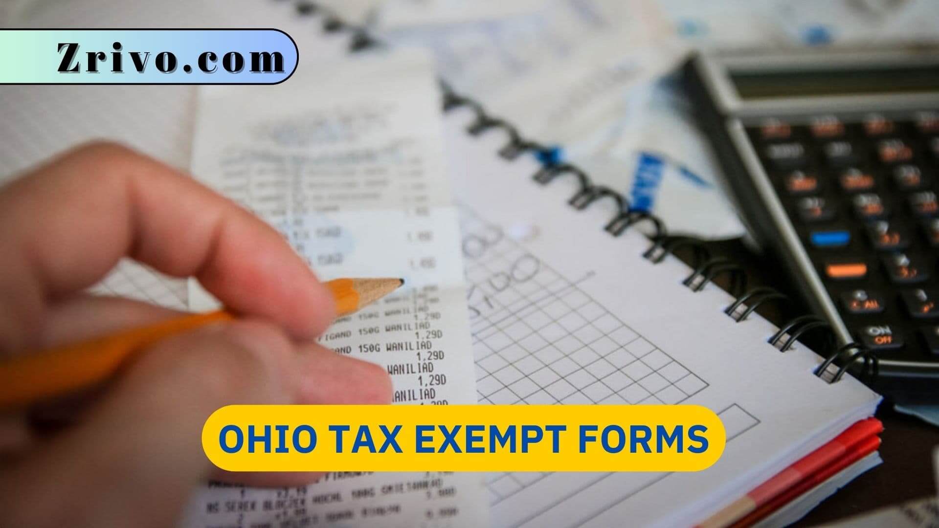 Ohio Tax Exempt Forms Ohio Tax Exempt Forms