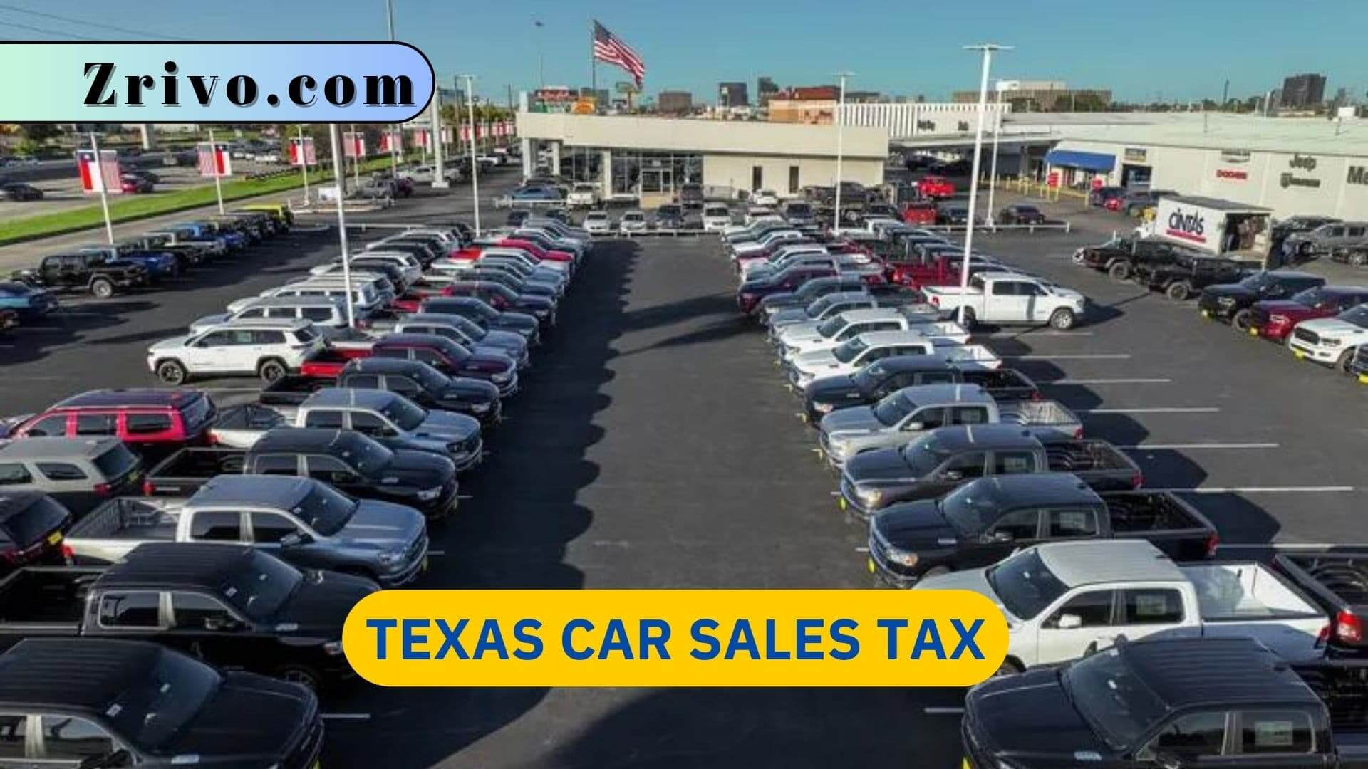 Texas Car Sales Tax Texas Car Sales Tax