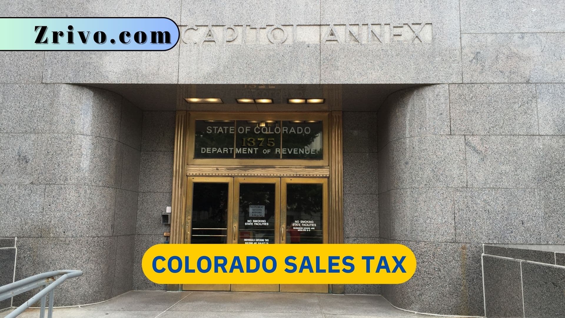 Colorado Sales Tax Colorado Sales Tax