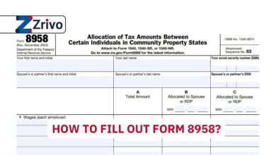 How to Fill Out Form 8958