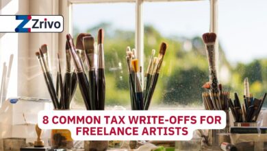 8 Common Tax Write-Offs for Freelance Artists