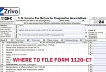 Where to File Form 1120-C