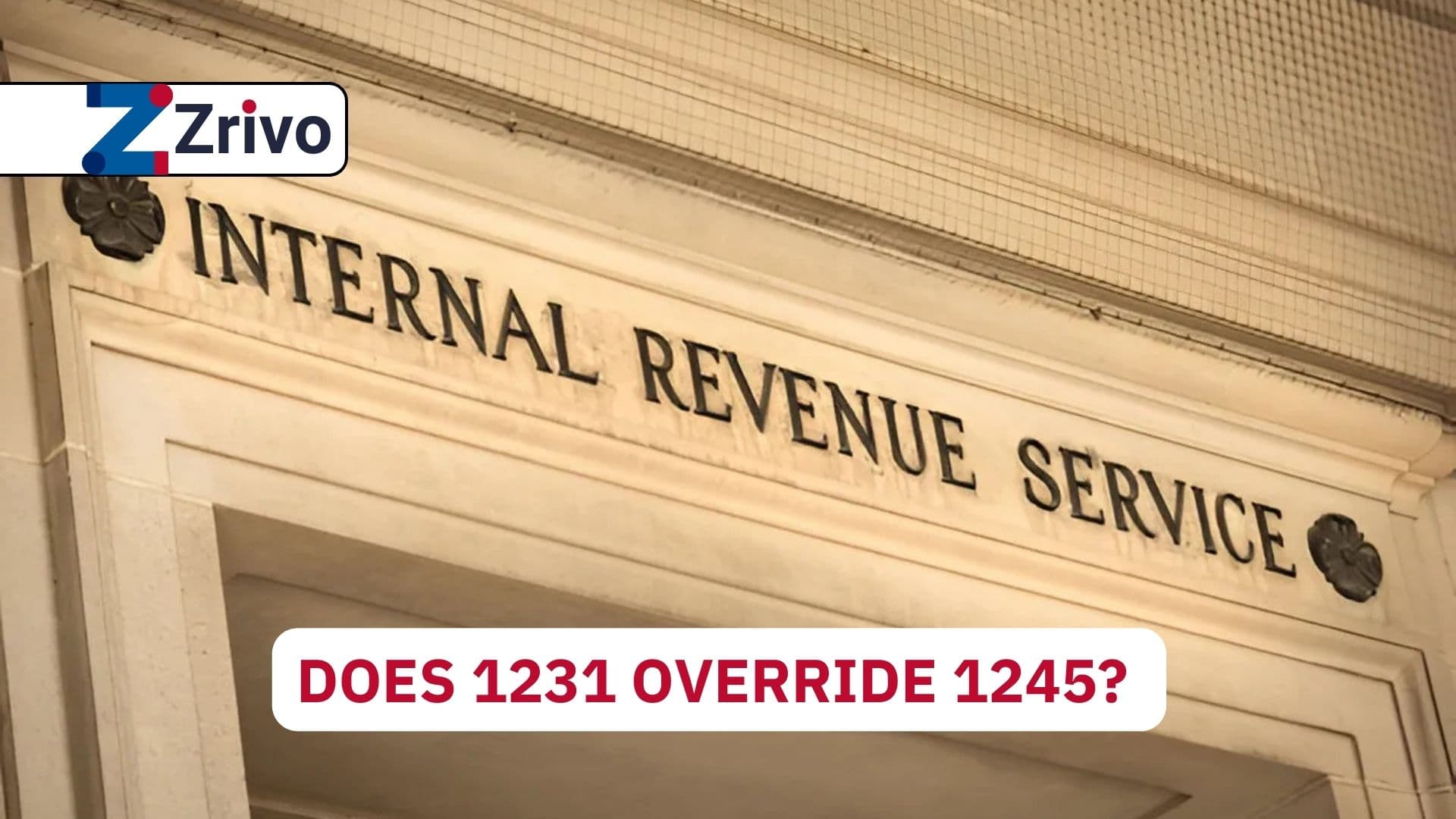 Does 1231 Override 1245? Does 1231 Override 1245